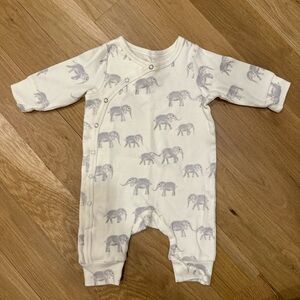 Pehr Baby Kimono Romper Onesie